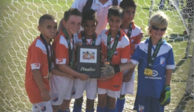 FGCDLFC U9 ends second at thanksgiving cup