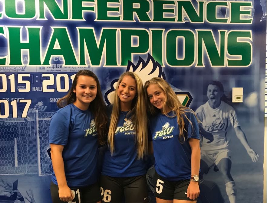 FGCDL FC welcomes 3 players from FGCU for our Women’s Team.