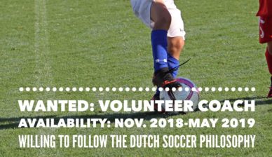 FGCDL FC searching for volunteer coaches